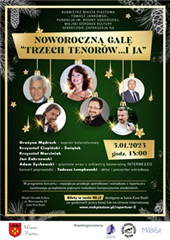 NOWOROCZNA GALA "TRZECH TENORÓW ...I JA"